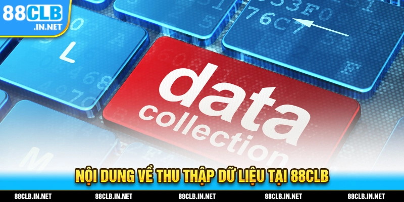 Quyền Riêng Tư tại 88CLB – Thông Tin Cá Cược Trực Tuyến 3 Nội dung về thu thập dữ liệu tại 88CLB